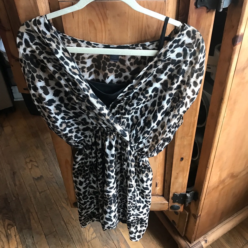 Aqua Cheetah Dress
